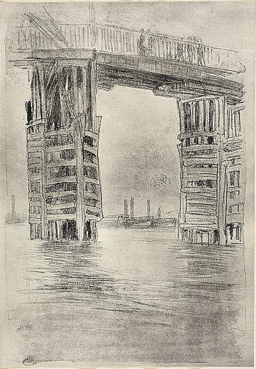Den Høje Bro af James Abbott McNeill Whistler