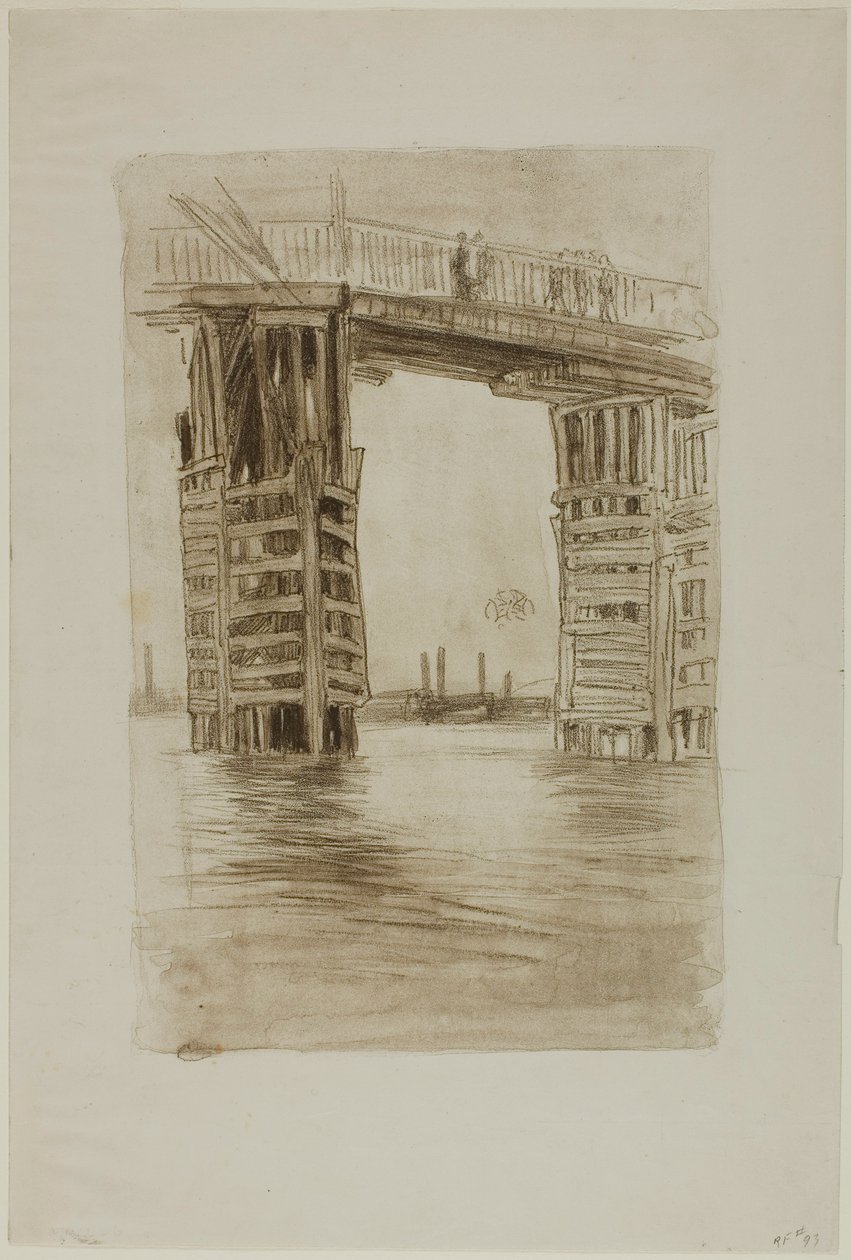 Den Høje Bro af James Abbott McNeill Whistler