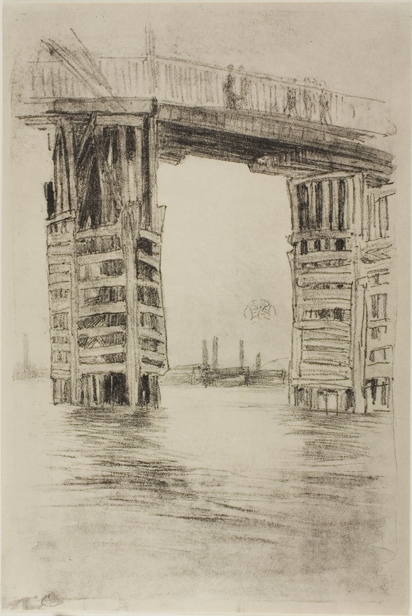 Den Høje Bro af James Abbott McNeill Whistler