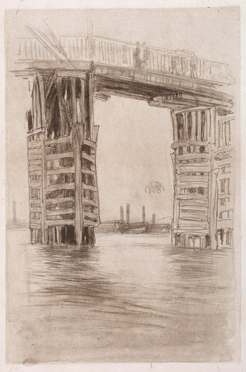 Den høje bro af James McNeill Whistler