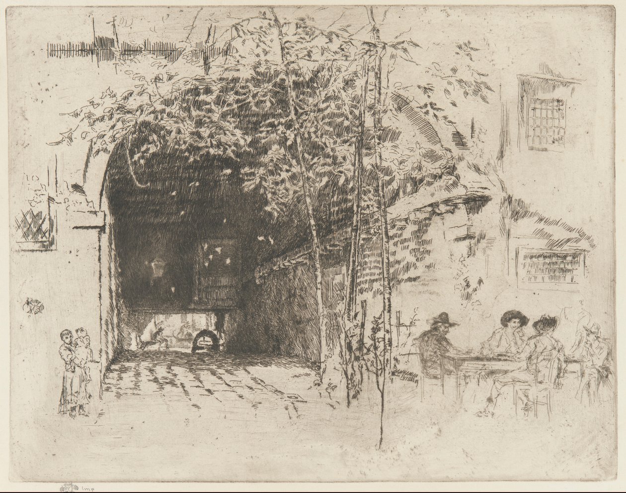 Færgen af James Abbott McNeill Whistler