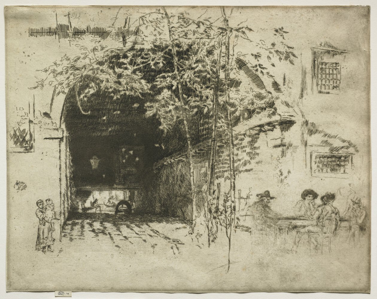 The Traghetto af James McNeill Whistler