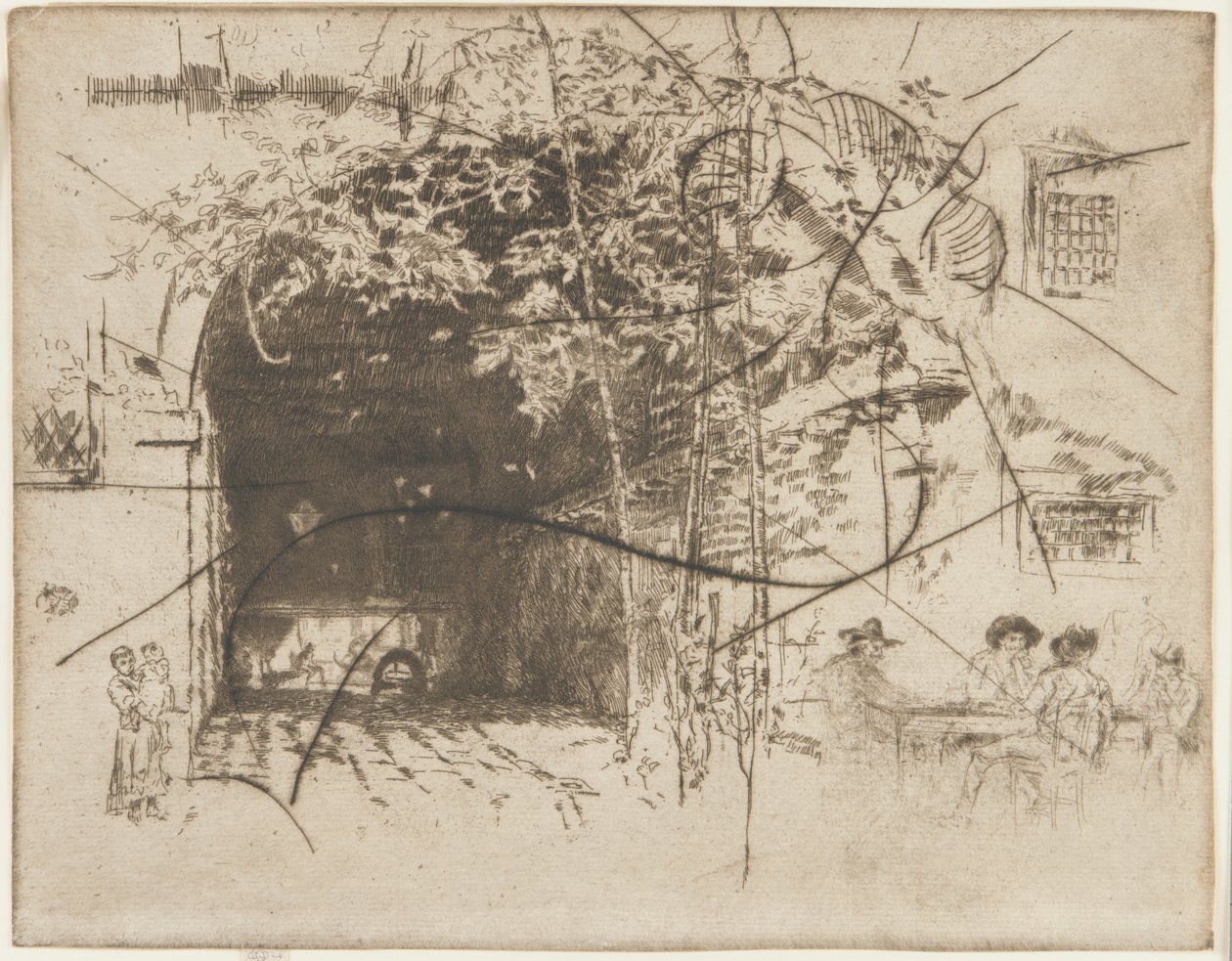 Færgen, nr. 2 af James Abbott McNeill Whistler