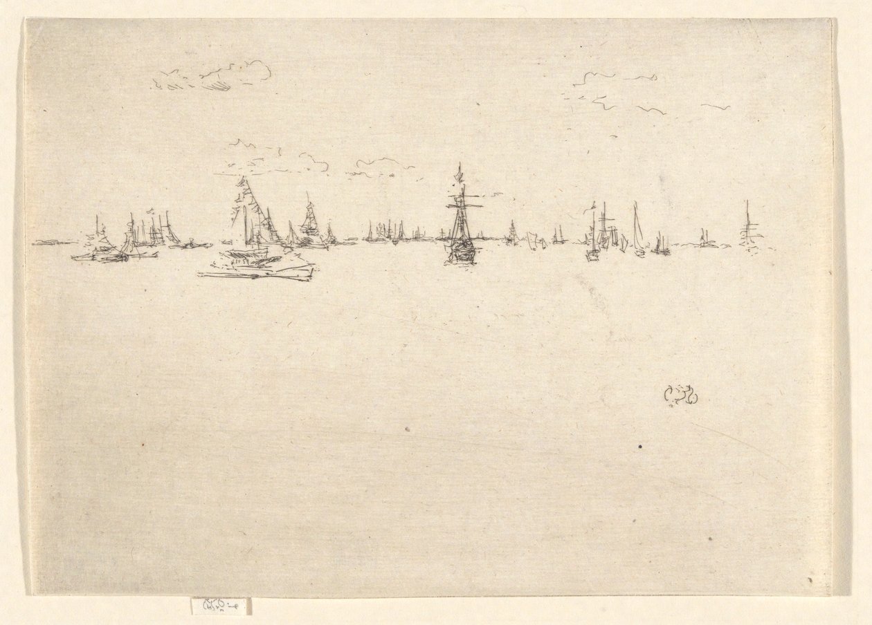 Tårnskibet, fra Jubilæumssættet af James Abbott McNeill Whistler