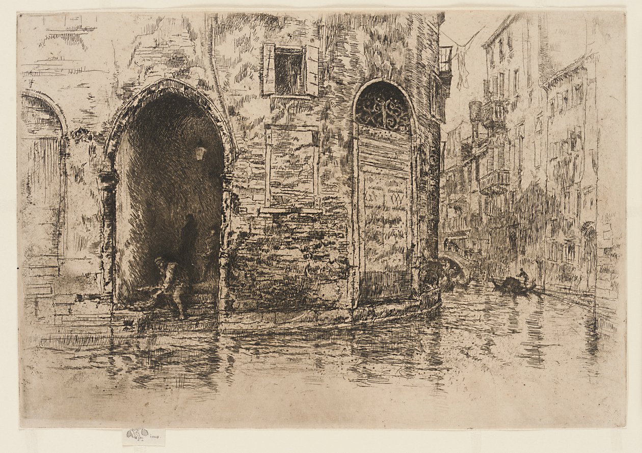 De to døråbninger af James Abbott McNeill Whistler