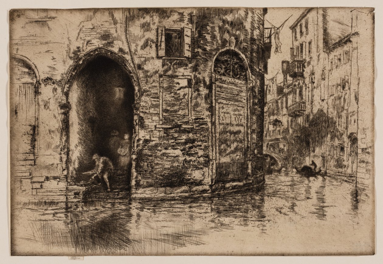 De to døråbninger af James Abbott McNeill Whistler