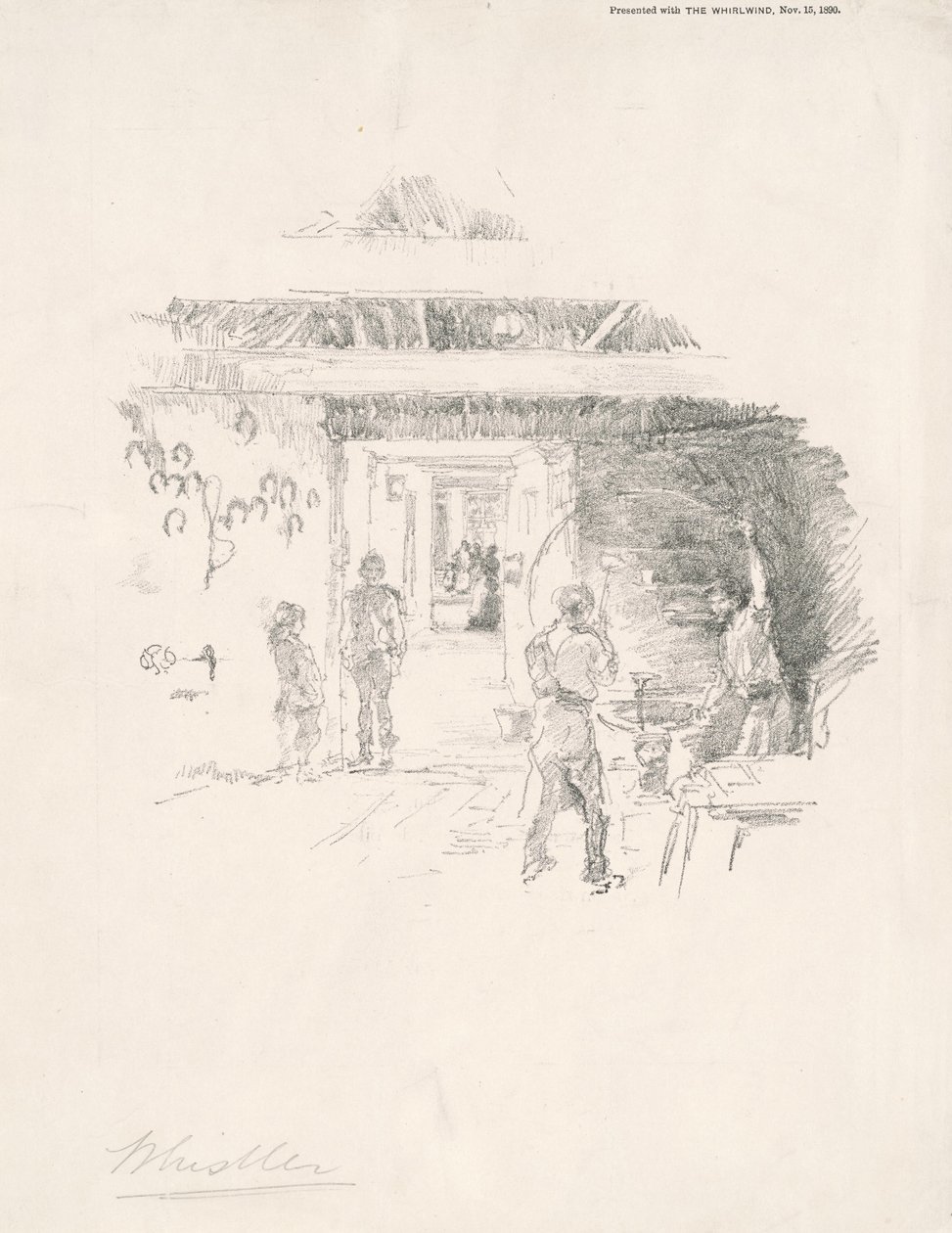 Dæksmeden af James Abbott McNeill Whistler