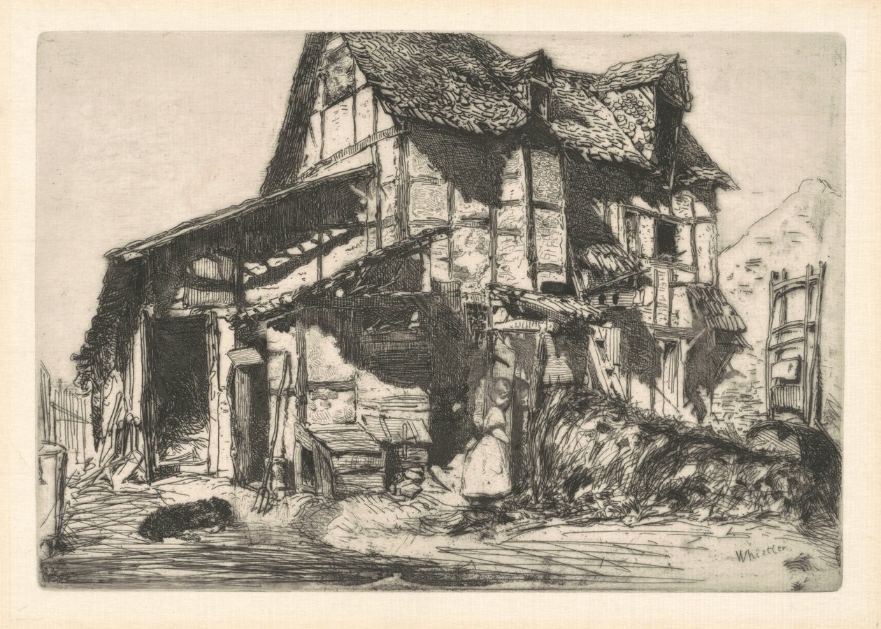 Den usikre bolig af James Abbott McNeill Whistler