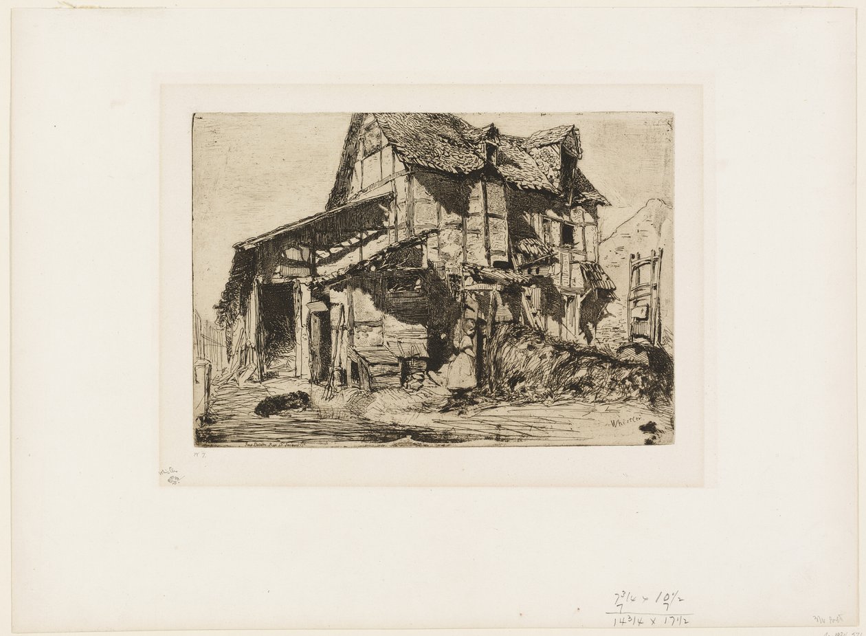 Den usikre bolig af James Abbott McNeill Whistler