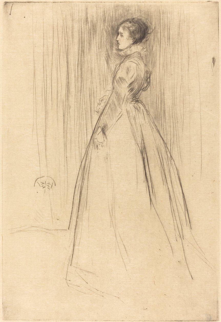Fløjlskjole af James Abbott McNeill Whistler
