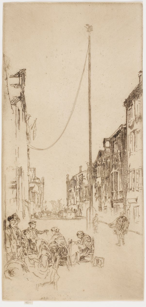 Den venetianske mast af James Abbott McNeill Whistler