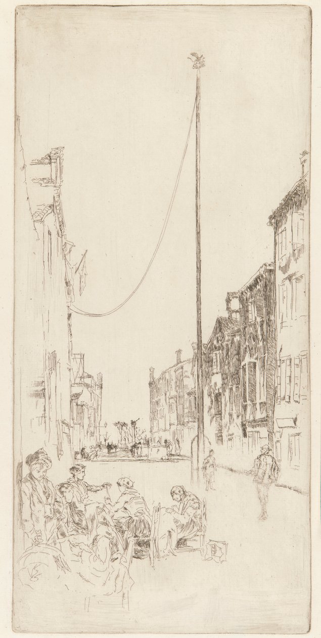Den venetianske mast af James Abbott McNeill Whistler