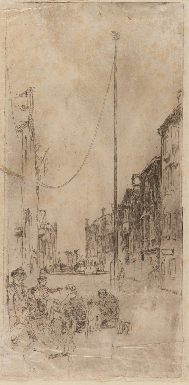 Den venetianske mast af James Abbott McNeill Whistler