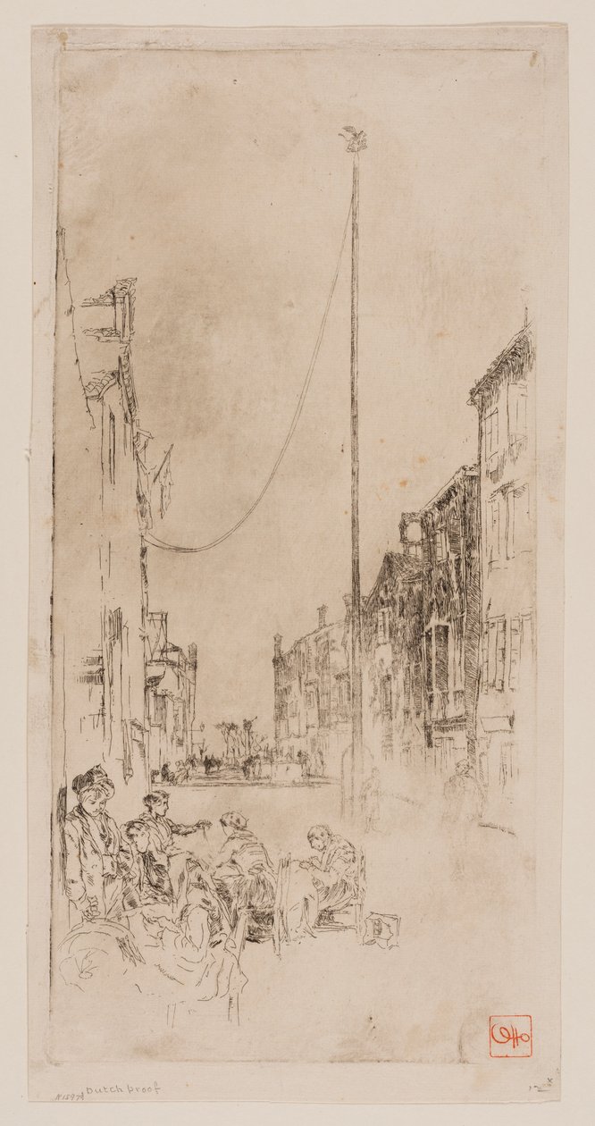 Den venetianske mast af James Abbott McNeill Whistler