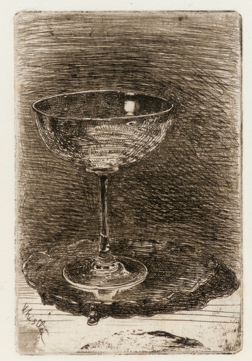 Vinglasset af James Abbott McNeill Whistler