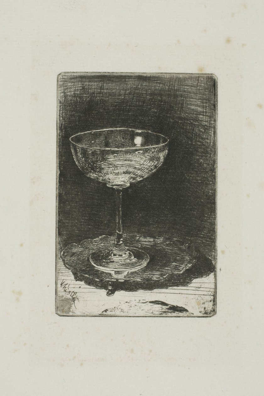 Vinglasset af James Abbott McNeill Whistler