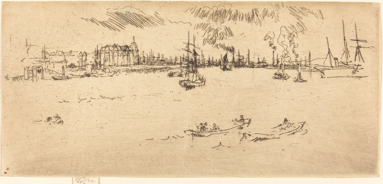 Tilbury af James Abbott McNeill Whistler