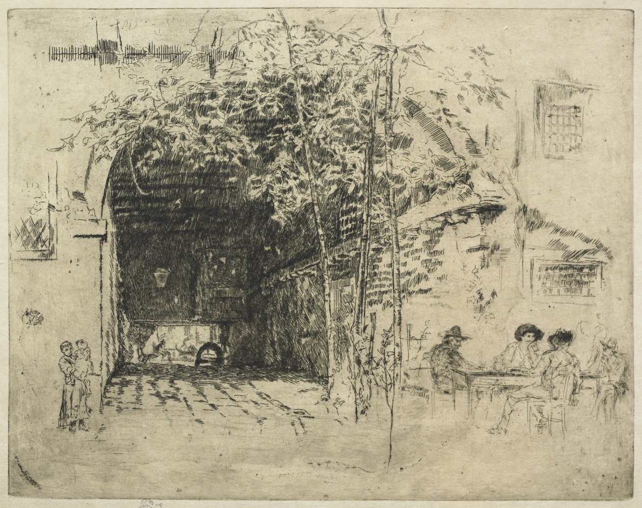 Færge, nr. 2 af James McNeill Whistler
