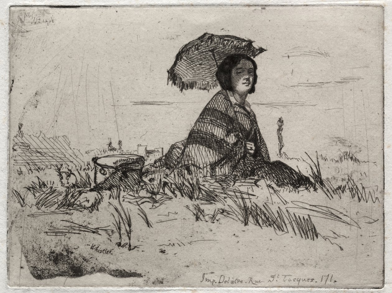Tolv raderinger efter naturen: I fuldt sollys af James McNeill Whistler