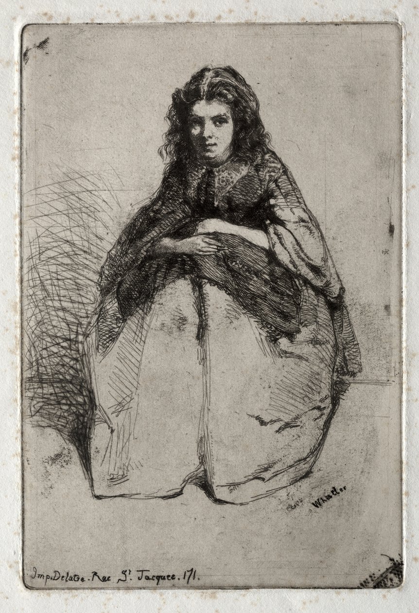 Tolv raderinger fra naturen:  Fumette af James McNeill Whistler