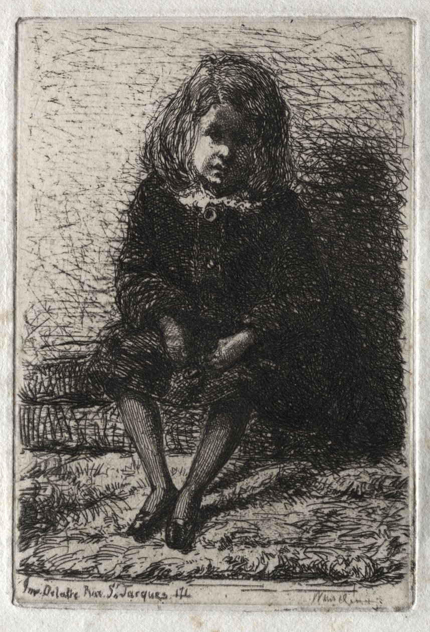 Tolv raderinger fra naturen: Lille Arthur af James McNeill Whistler