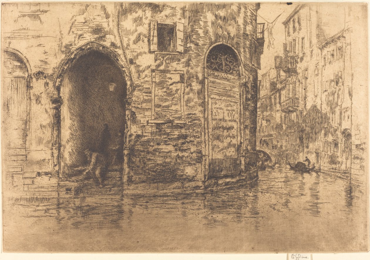 To døråbninger af James Abbott McNeill Whistler