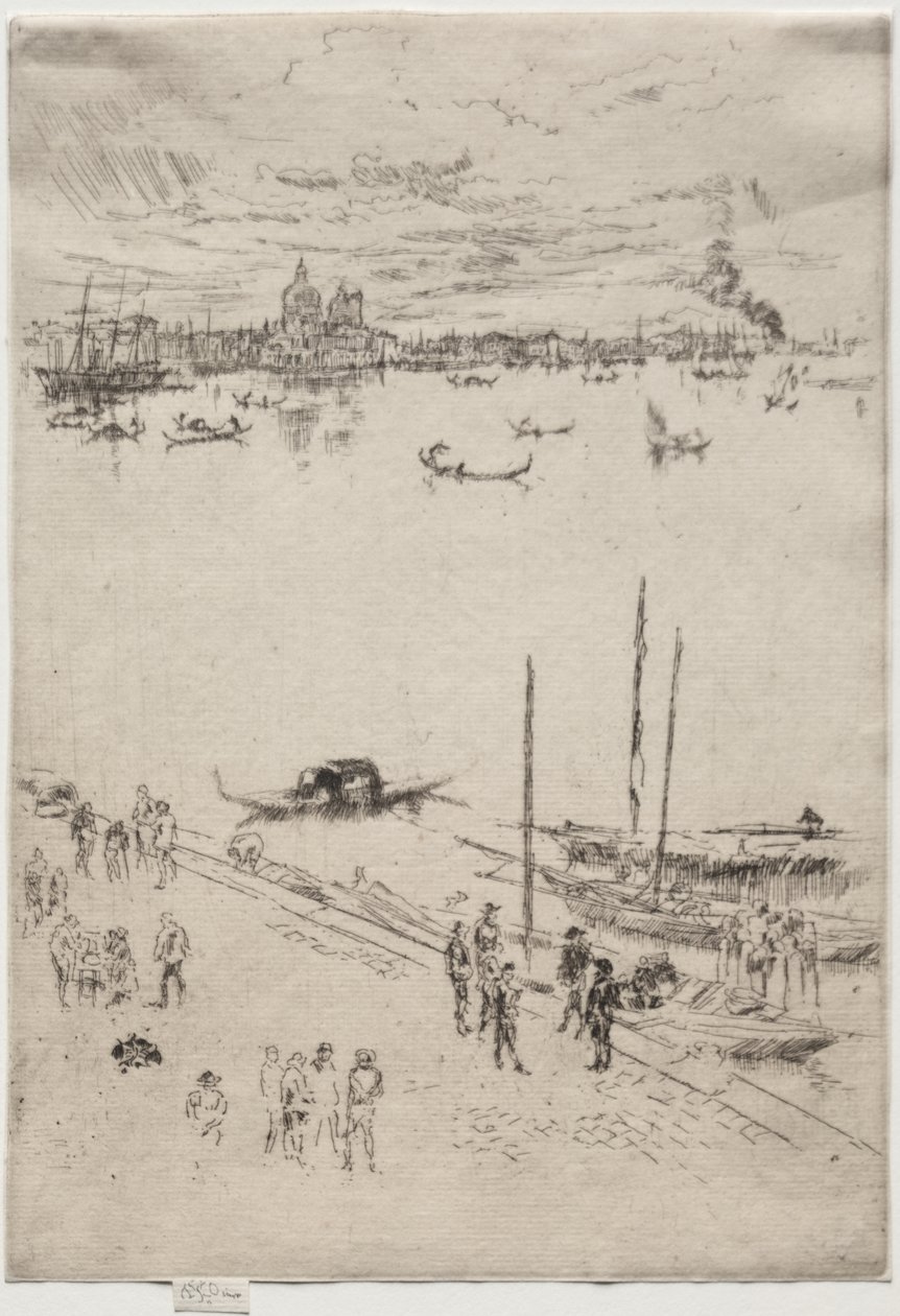Det oprejste Venedig af James McNeill Whistler
