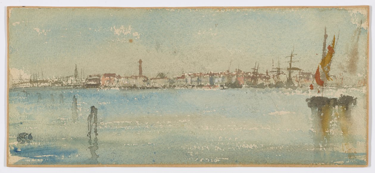 Venedigs havn af James Abbott McNeill Whistler