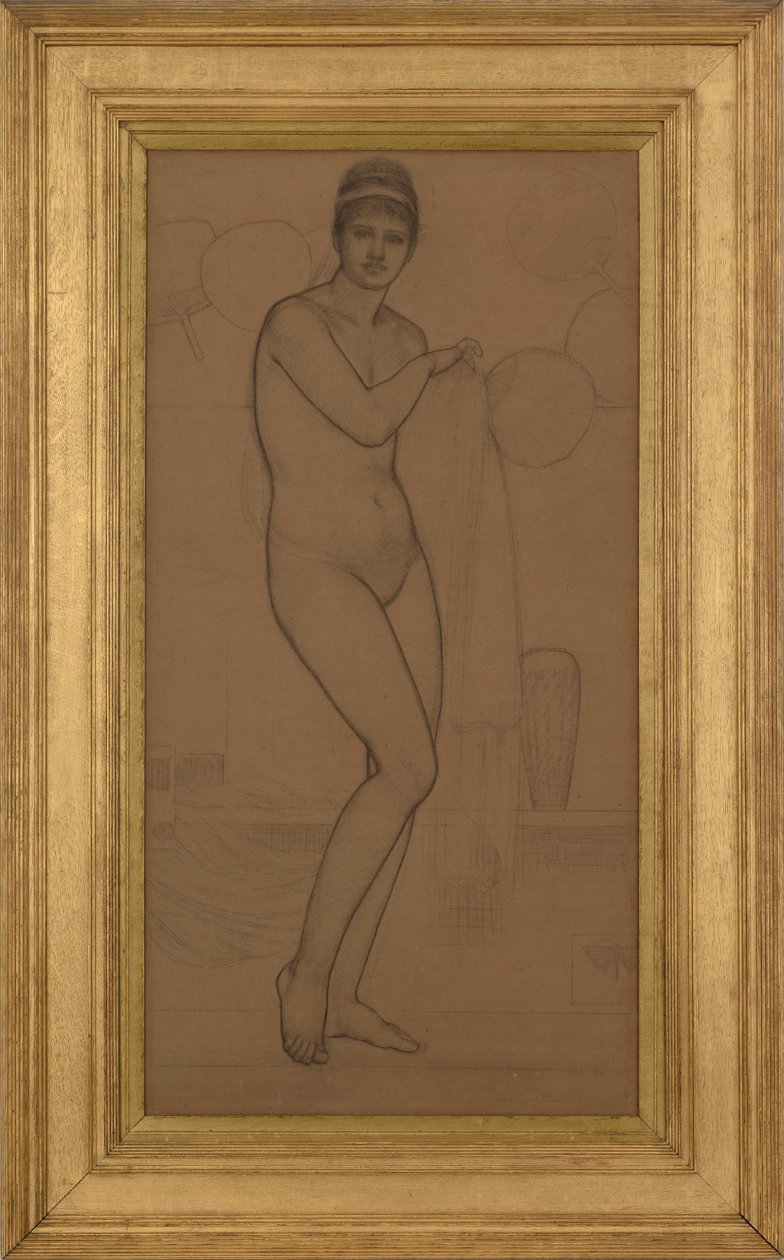 Venus (stående nøgen) af James Abbott McNeill Whistler