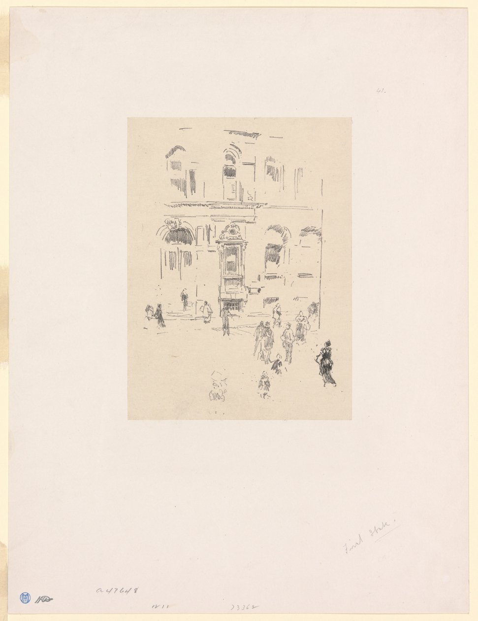 Victory Club af James Abbott McNeill Whistler