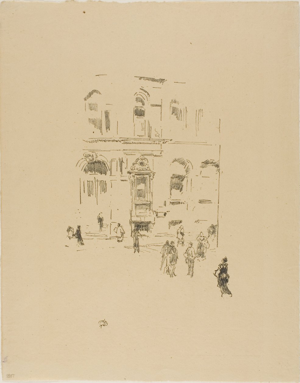Victory Club af James Abbott McNeill Whistler