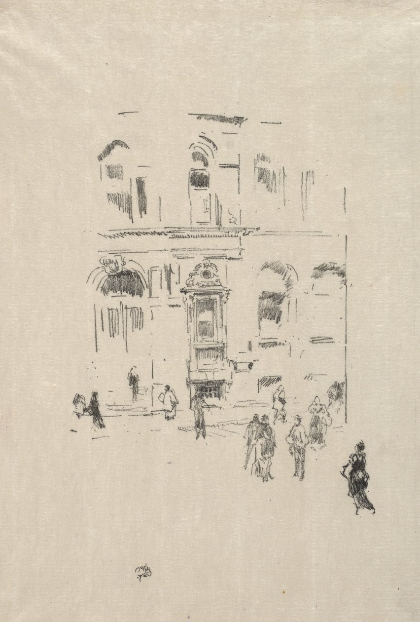 Victoria Club af James McNeill Whistler