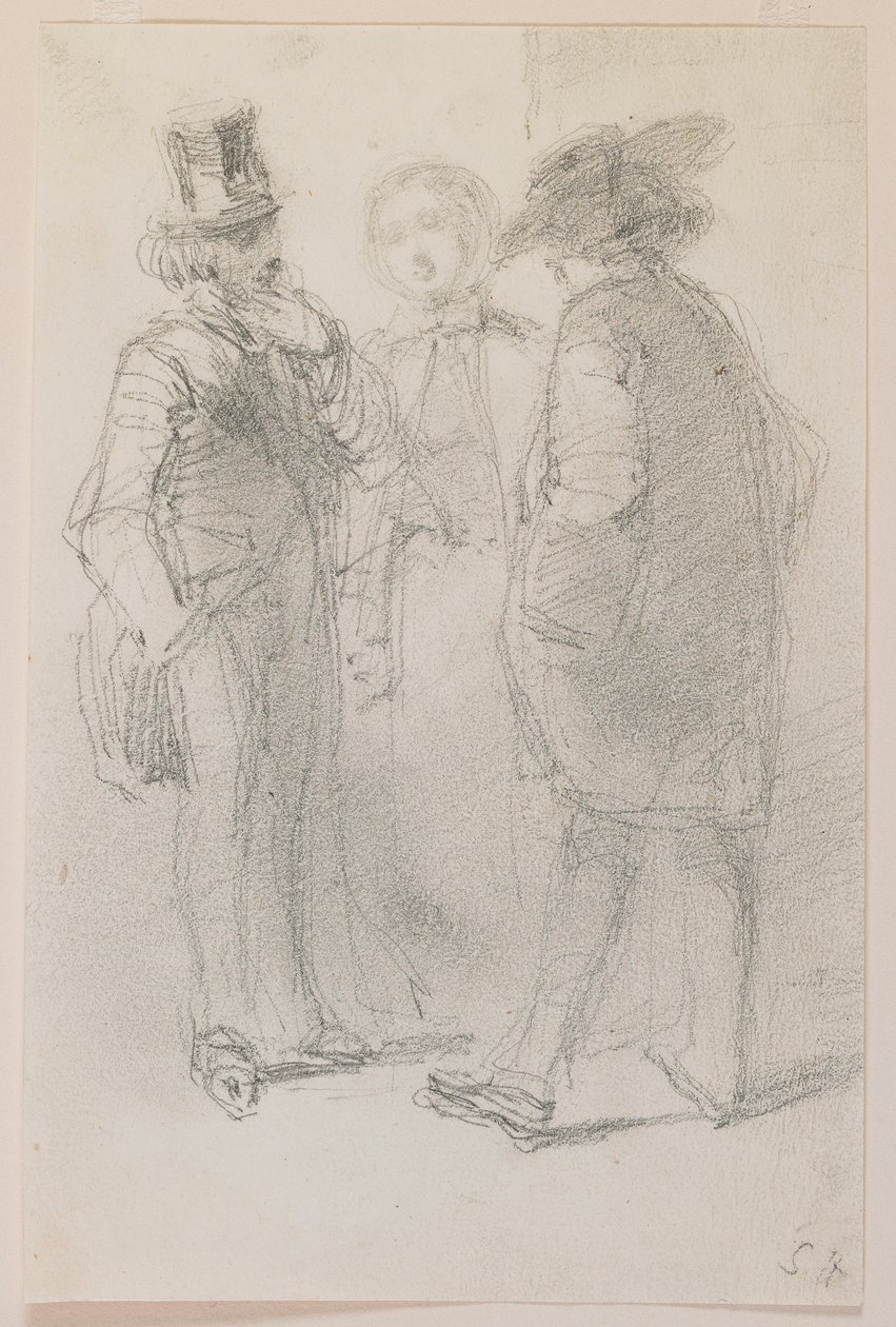 Whistler med venner af James Abbott McNeill Whistler