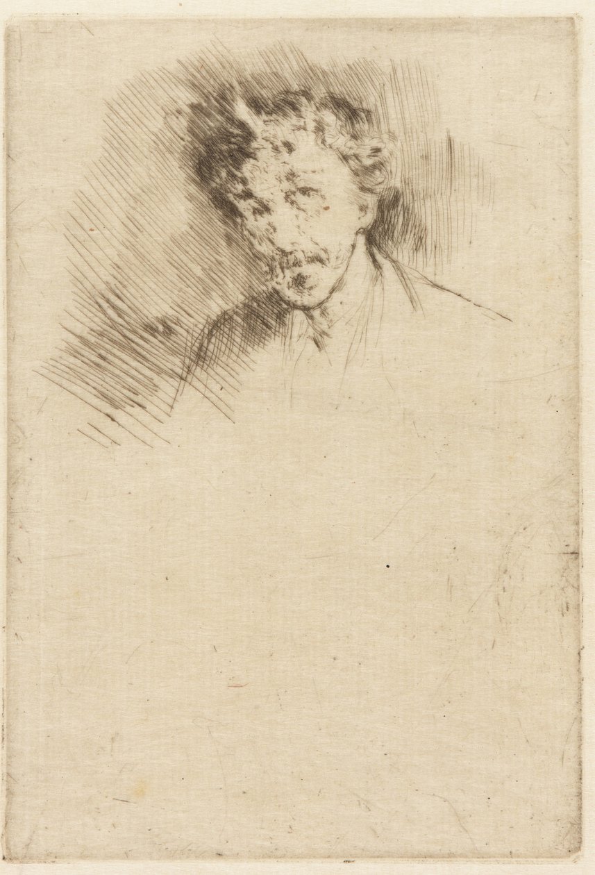 Whistler med White Lock af James Abbott McNeill Whistler