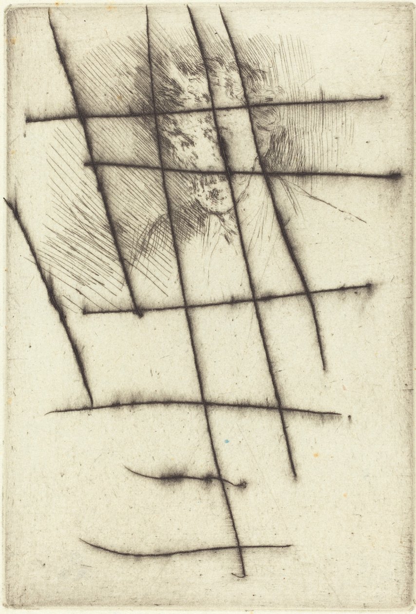 Whistler med White Lock af James Abbott McNeill Whistler