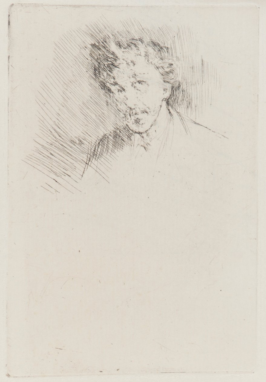 Whistler med White Lock af James Abbott McNeill Whistler