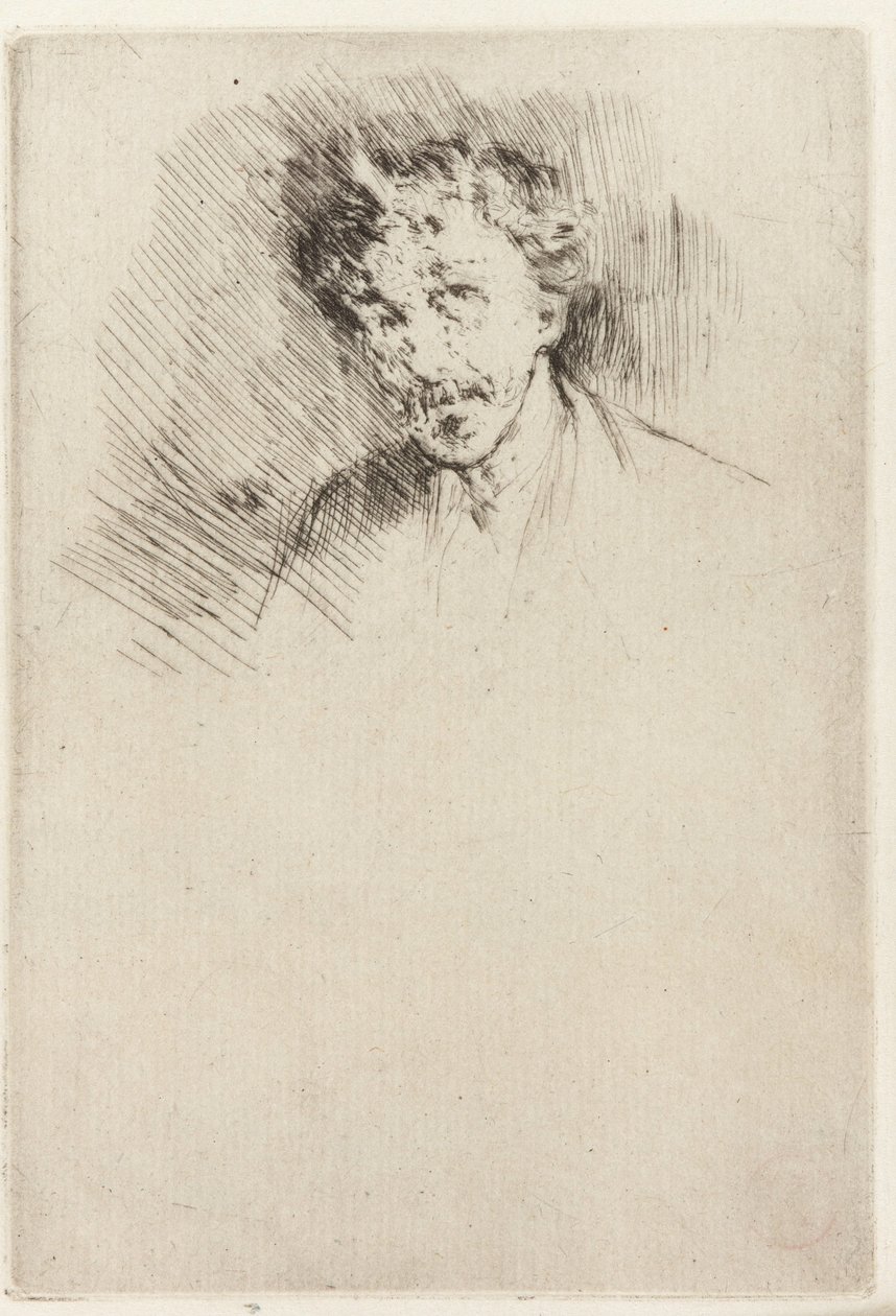 Whistler med White Lock af James Abbott McNeill Whistler