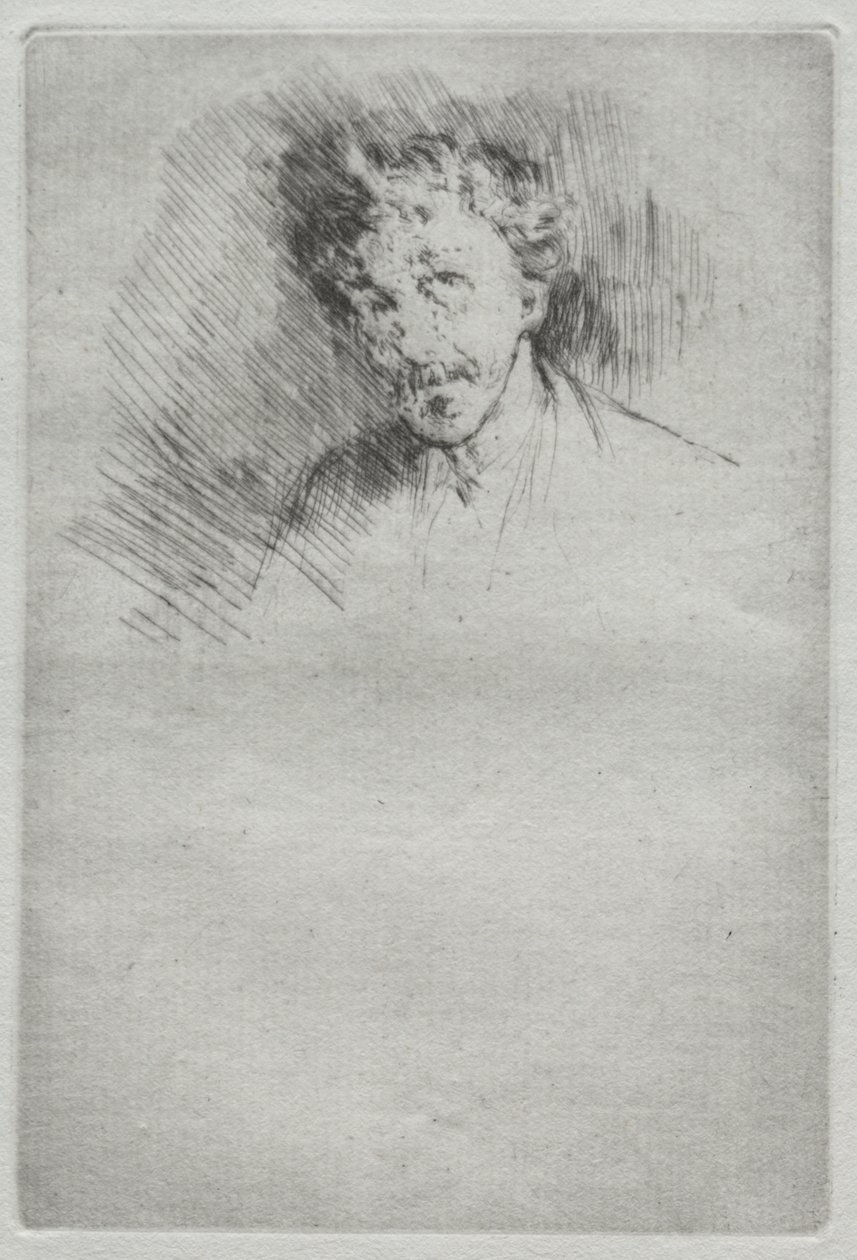Whistler med den hvide lås af James McNeill Whistler