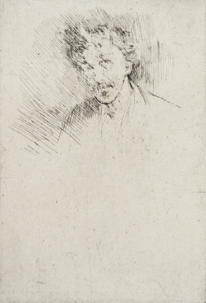 Whistler med den hvide lås af James McNeill Whistler