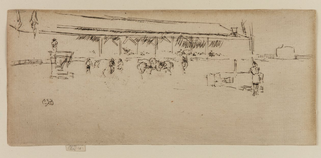 Vilde Vesten: indianere af James Abbott McNeill Whistler