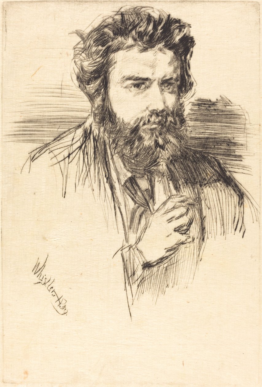 Z. Astruc, redaktør af Kunstneren af James Abbott McNeill Whistler