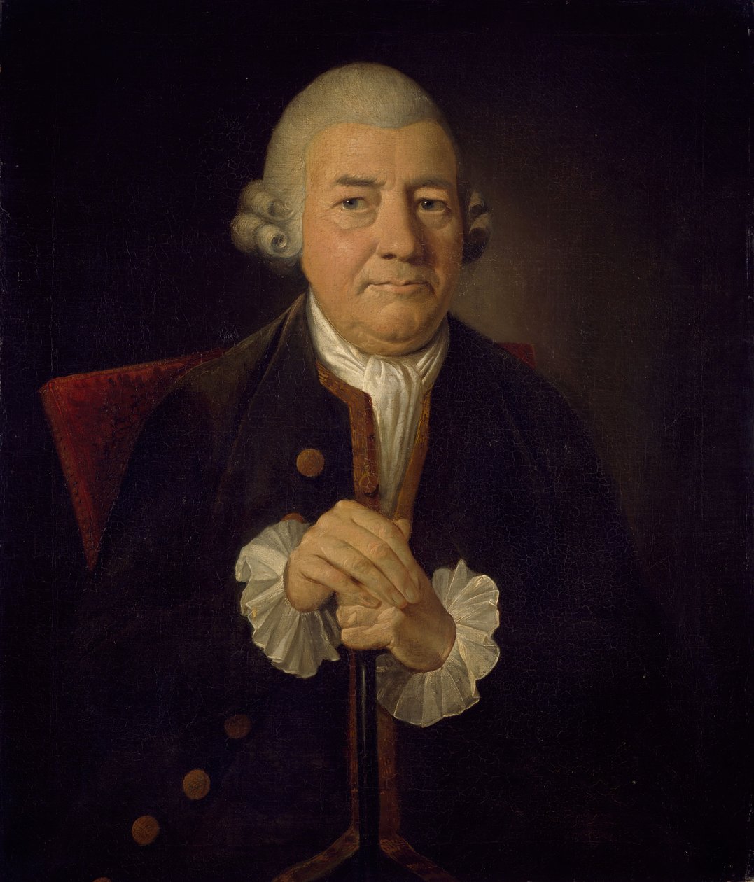 Portræt af John Baskerville 1706-1775, 1774. af James Millar