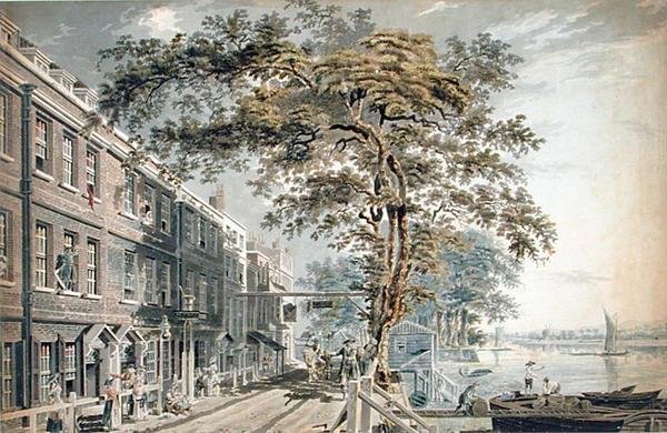 Cheyne Walk, Chelsea af James Miller