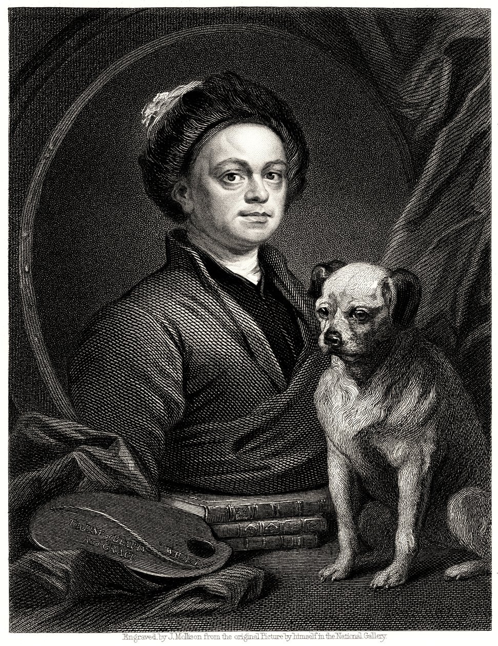 William Hogarth, 1800-tallet af James Mollison