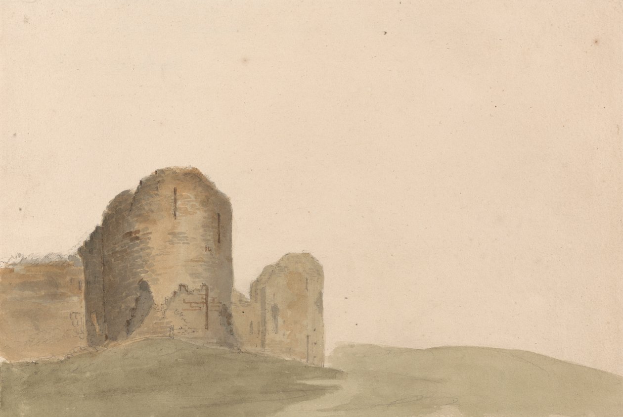 Pevensey Castle, Sussex af James Moore