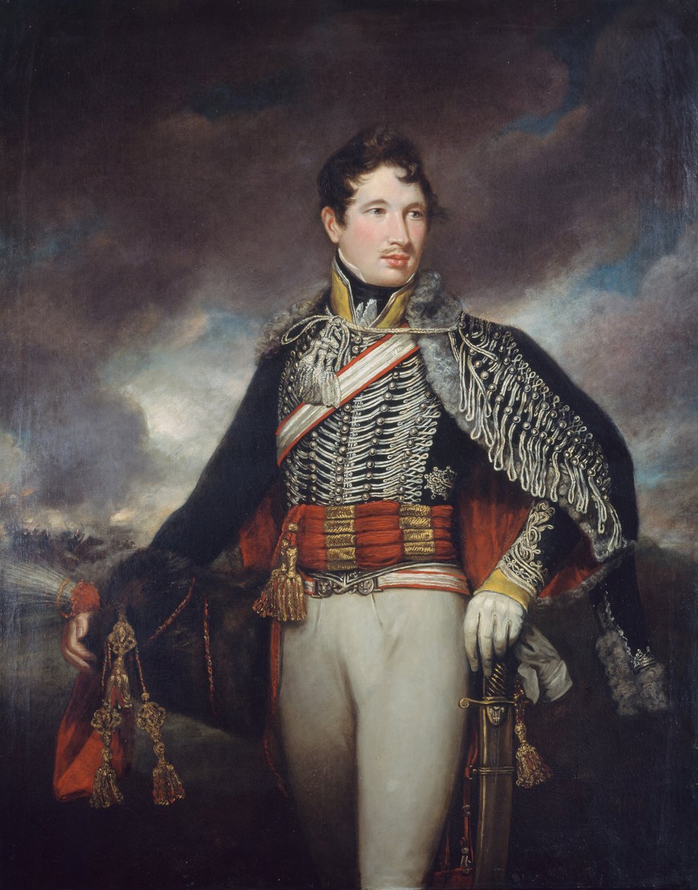 Løjtnant Andrew Finucane, 10th Light Dragoons, 1811 af James Northcote