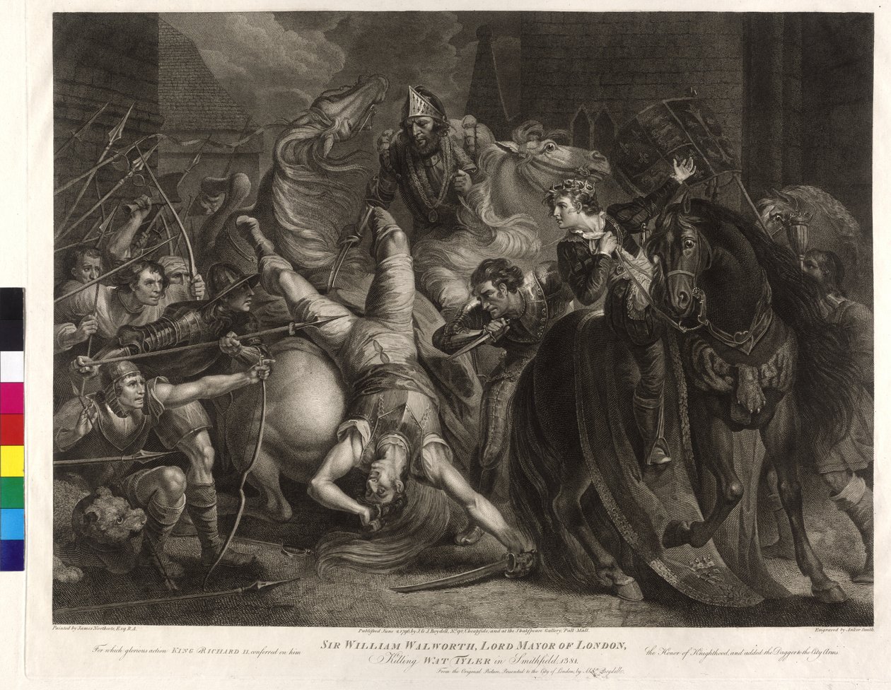 Londons borgmester Sir William Walworth af James Northcote
