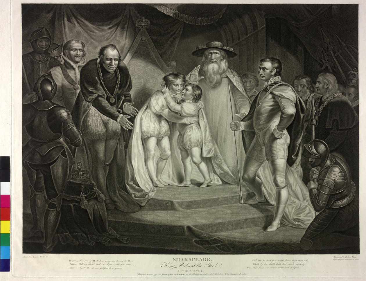 Produktionsdesign William Shakespeare: Kong Richard III af James Northcote