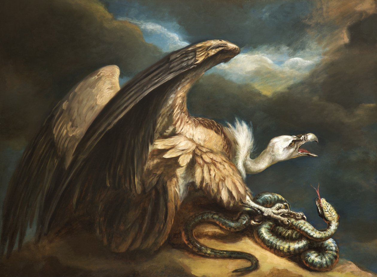 Grib og slange, 1798 af James Northcote