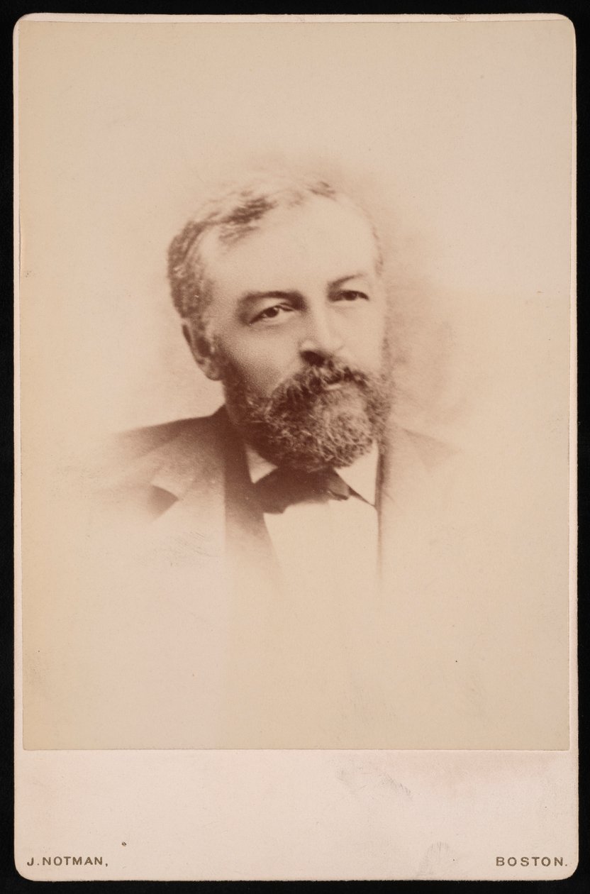 Portræt af Samuel Pierpont Langley 1834-1906, før 1890. af James Notman
